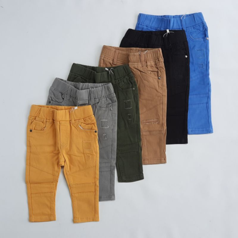 Celana Chinos Bayi Baby Pants Panjang Cino Jalan Pergi Formal Bahan Anak 6 9 12 18 Bulan 1 Tahun