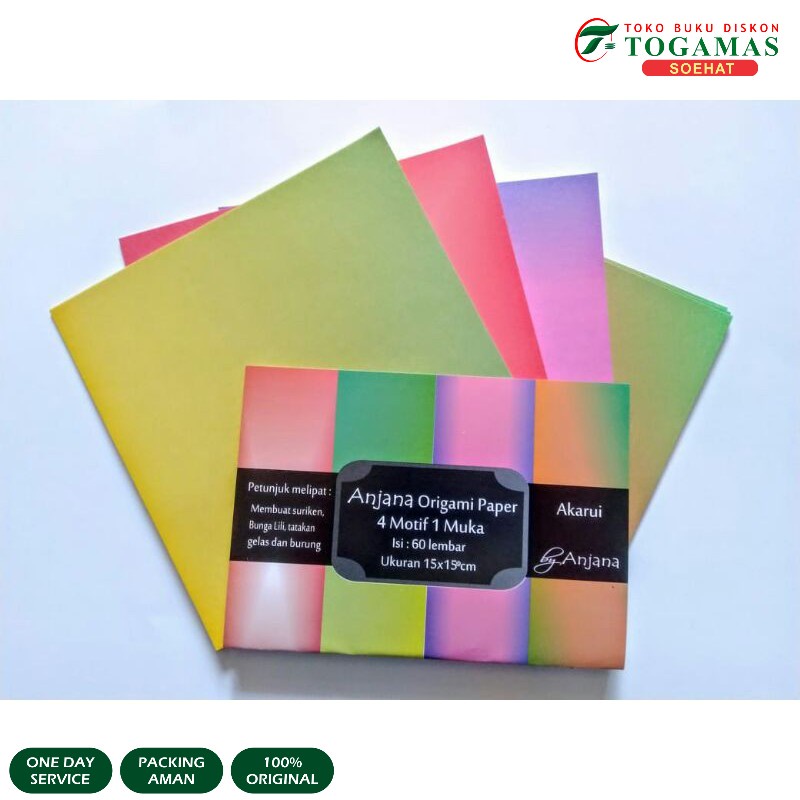 

kertas lipat 15x15/kertas lipat motif lucu/kertas lipat motif gradasi (akarui)