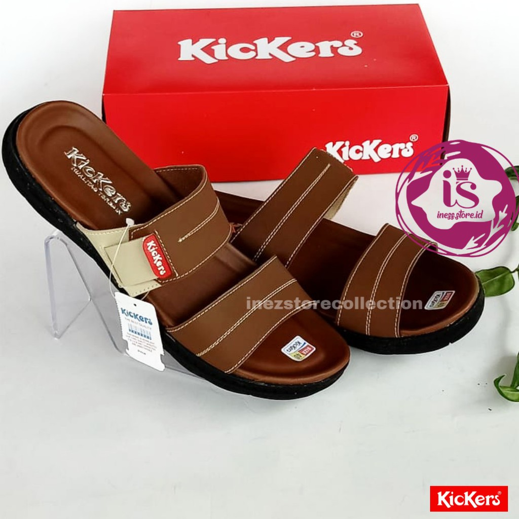 SANDAL SLOP PRIA KICKERS SINTETIS KODE BAN2 MURAH BERKUALITAS