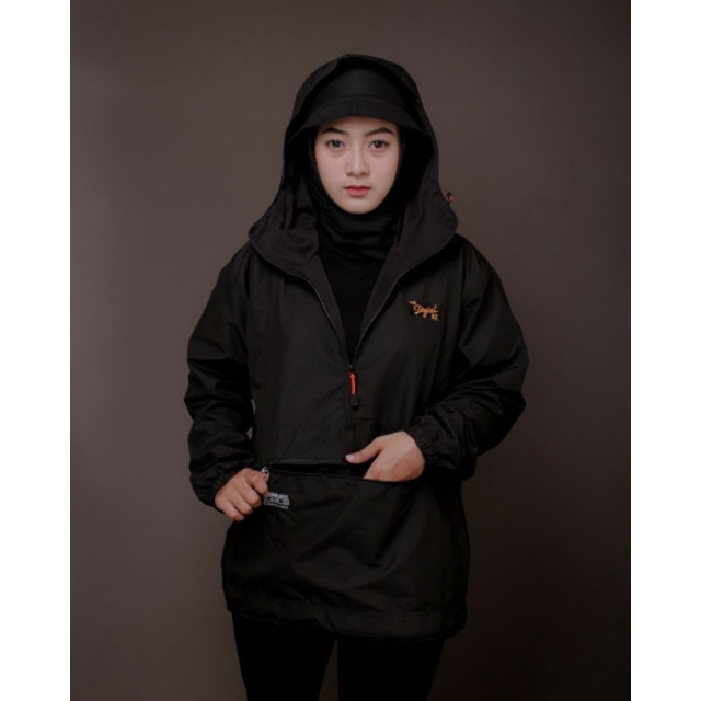 Jaket Cagoule Simple Hoodie Parasut UNISEX PRIA / WANITA Original THE BOJIEL