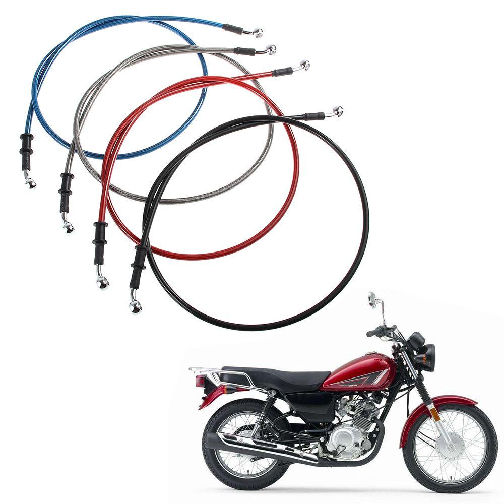 Populer Jalur Rem Sepeda Motor Braided Stainless Steel Tabung Radiator Anti Karat Putar Diperkuat