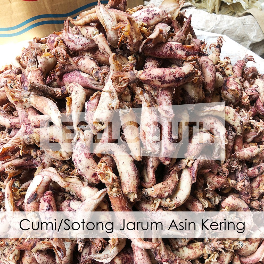 

Cumi / Sotong Jarum Asin Kering 250gram