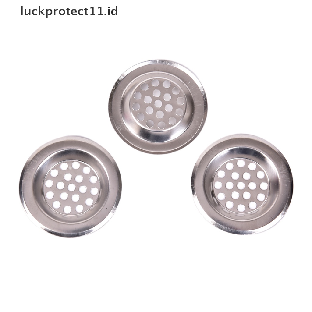 //HG&amp;ID// Stainless Steel Kitchen Water Sink Strainer Cover Floor Bath Catcher Drain Plug .