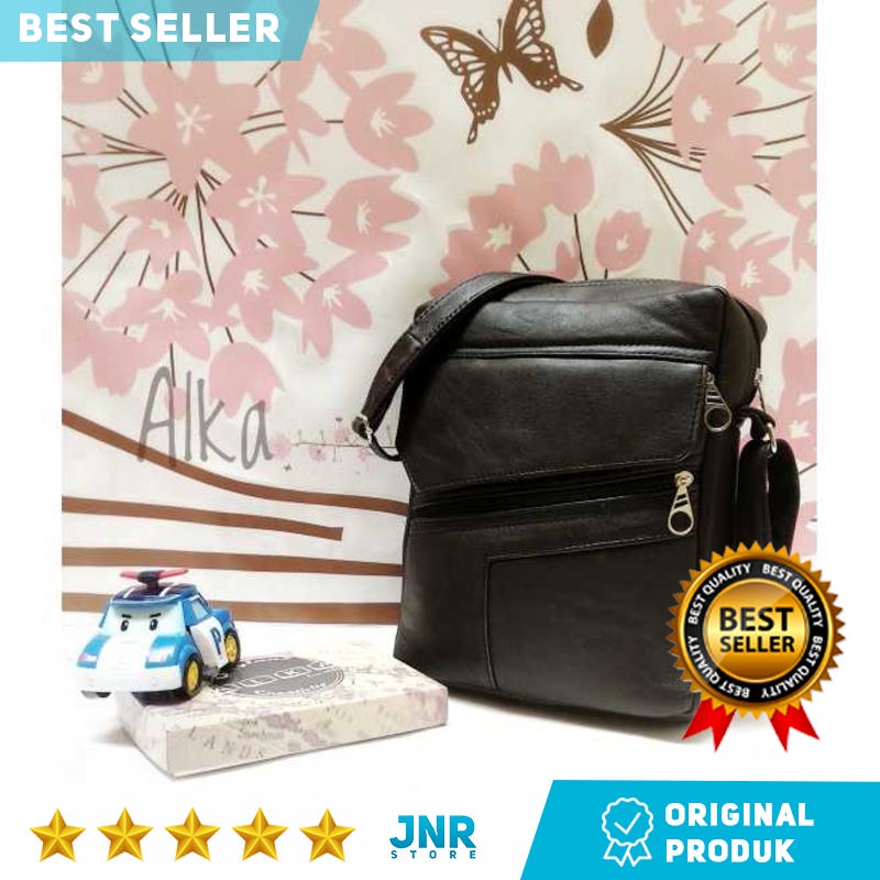 BEST SELLER Tas Selempang Pria Wanita Asli Kulit Domba Buatan Garut tas selempang pria tas slempang 