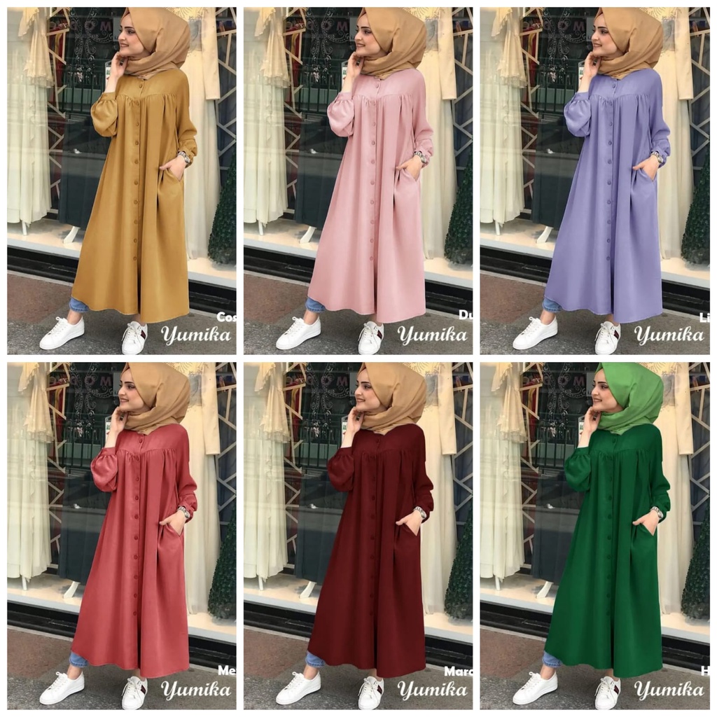 Yumika tunik/tunik wanita