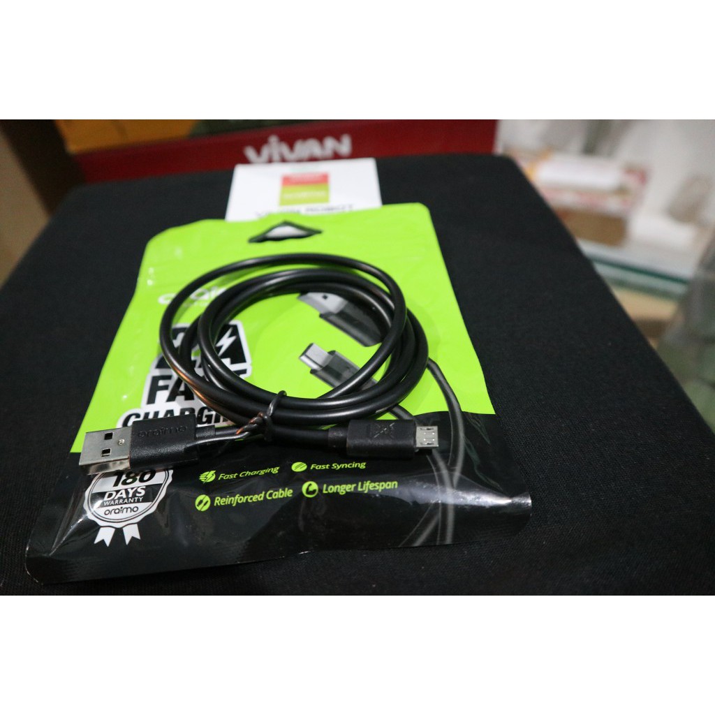 Kabel Data Oraimo 2A Fast Charging CD 52BR GARANSI 180 HARI KUAT