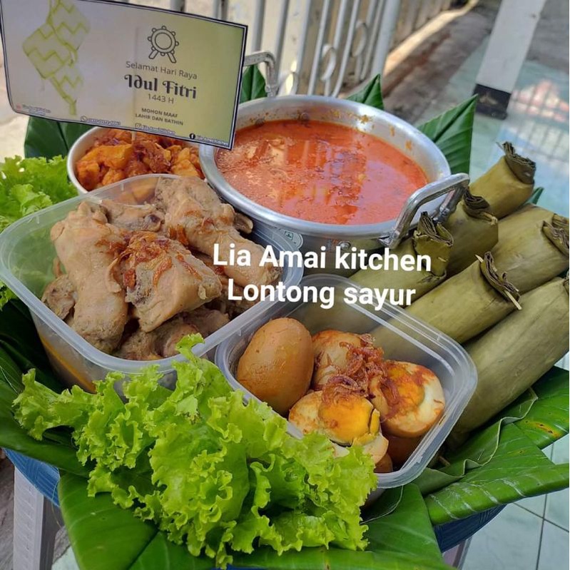 

Lia Amai Kitchen Lontong Sayur PAKET LEBARAN