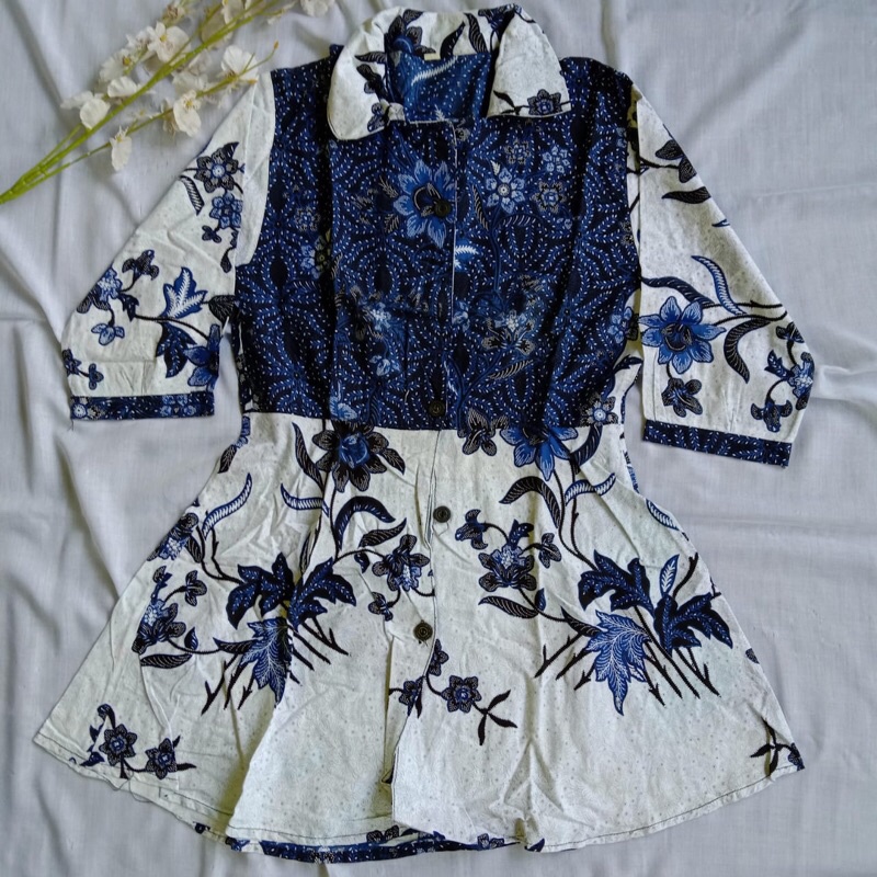 Preloved|baju batik wanita|atasan batik|kemeja batik