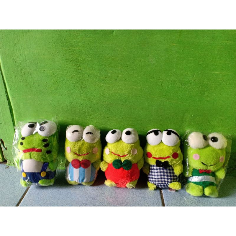 Boneka keroppi sanrio, keluarga keroppi original sanrio take all