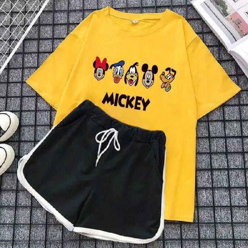 JNY.Co Setelan  Wanita MICKEY MINI FAMILY