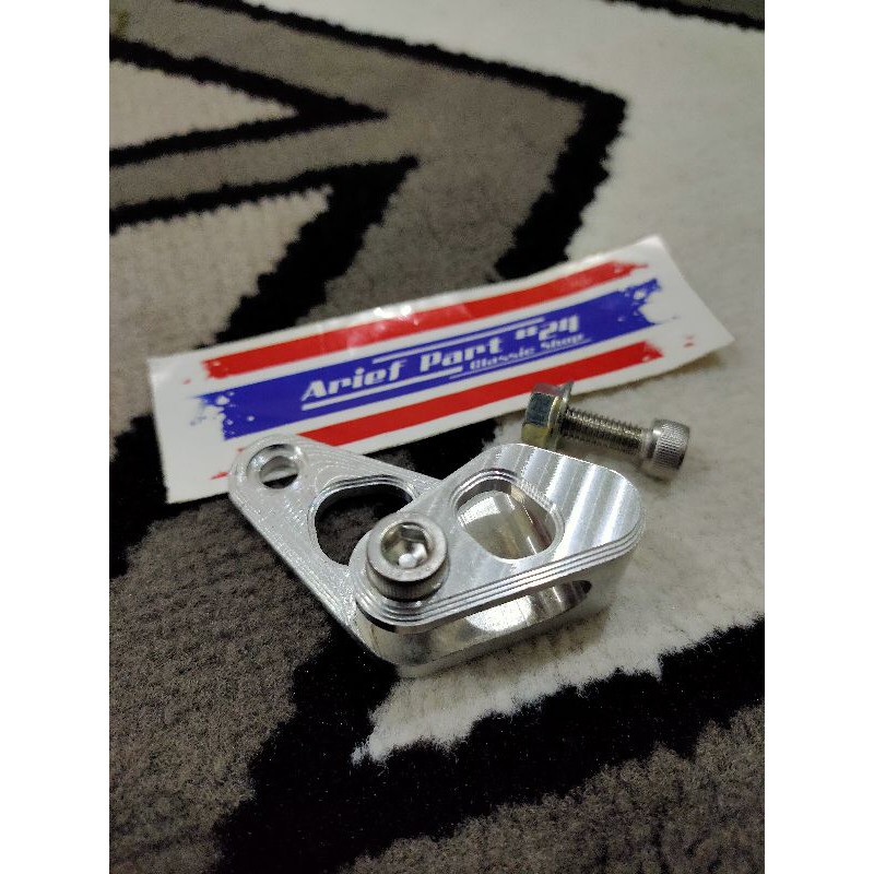breket selang rem cnc breket kabel selang rem depan cnc universal