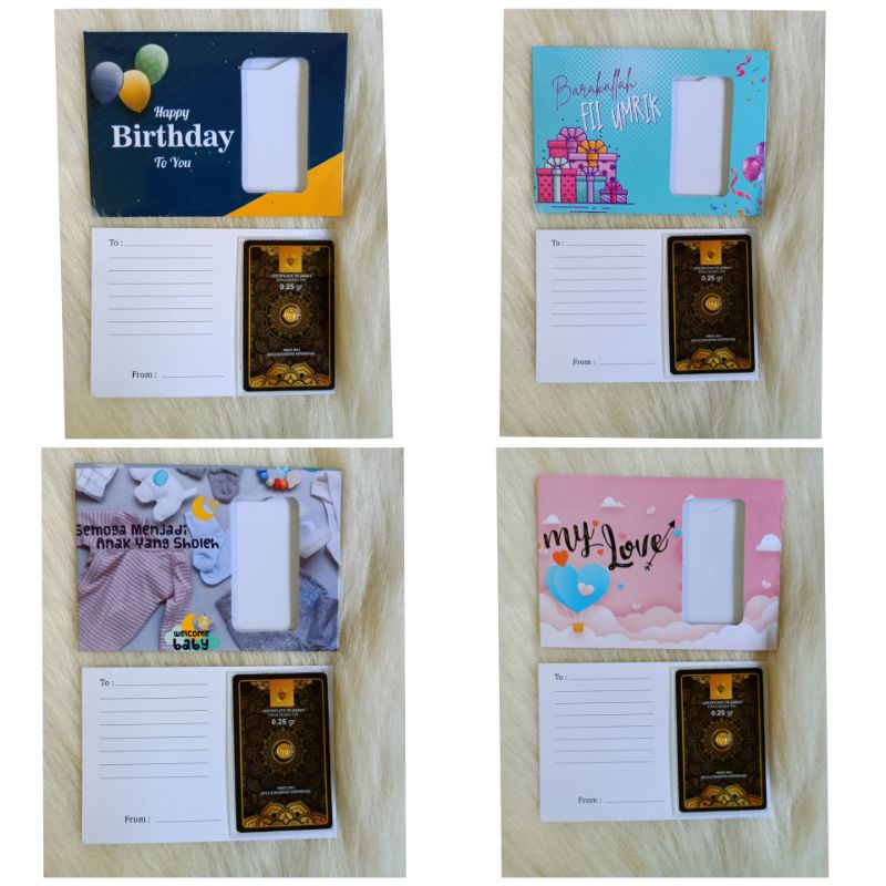 Amplop +kartu ucapan