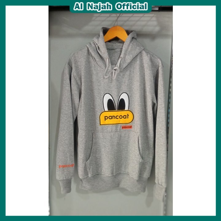 Sjf&gt; Jaket Sweater Hoodie Pancoat Second Original Abu Pria / Sweater Hoodie Duck Bebek full Sablon Motif Pria Estetik Size M L XL