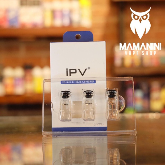 IPV MINI 3 TANK LIQUIDs CONTAINER 3.5 ML HARGA PER 1 PCS