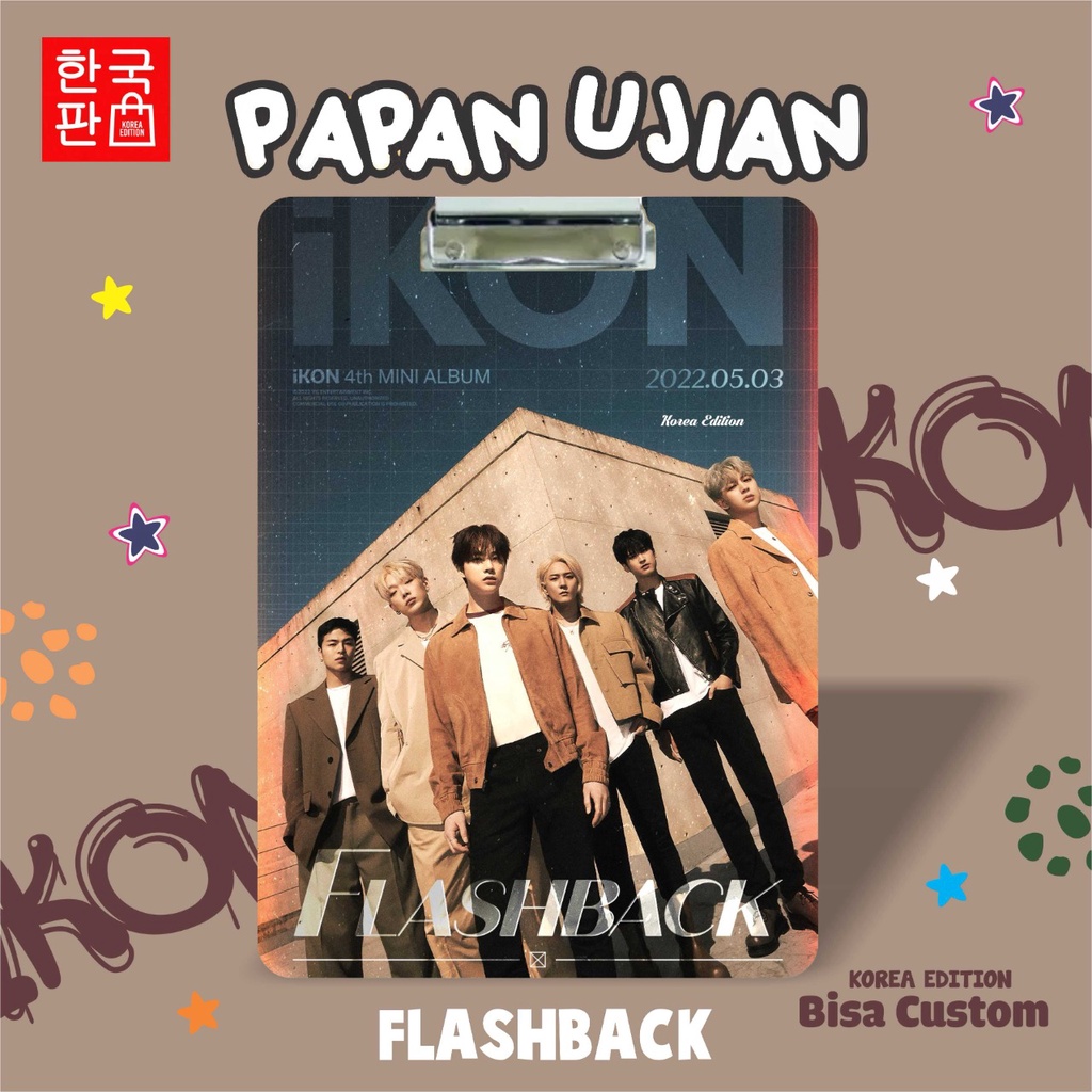 

Papan Jalan Papan Ujian Kpop iKON Hanbin Bobby Jinhwan June