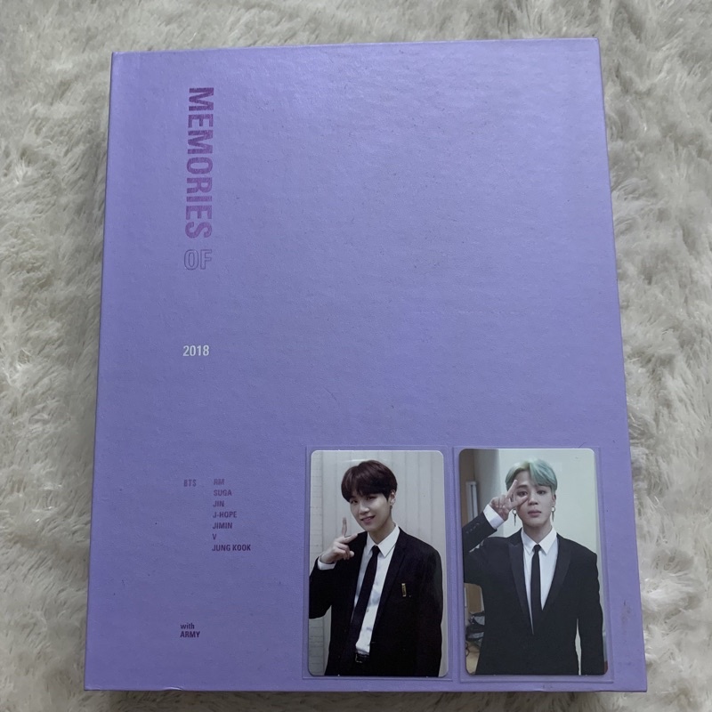 DVD MEMORIES 2018 BTS PC JIMIN SUGA YOONGI