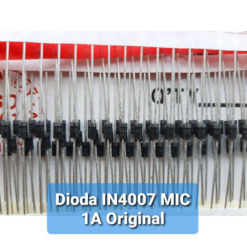 Jual Dioda 1A IN4007 MIC Original | Shopee Indonesia