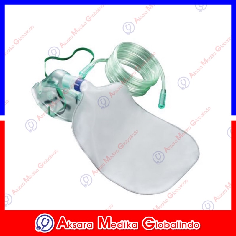 MASKER OKSIGEN COSMOMED DEWASA/ADULT #AMG