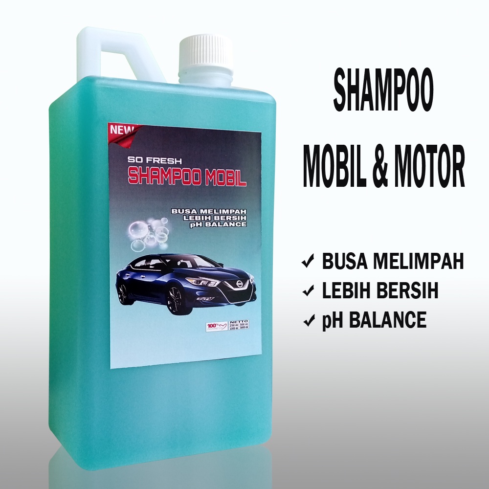 SHAMPOO MOBIL DAN MOTOR 1 LITER