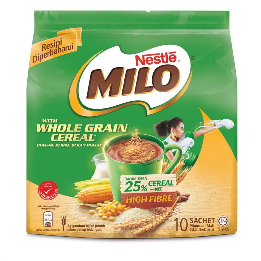 

MILO Activ-Go Whole Grain Cereal Malaysia - 10sachet
