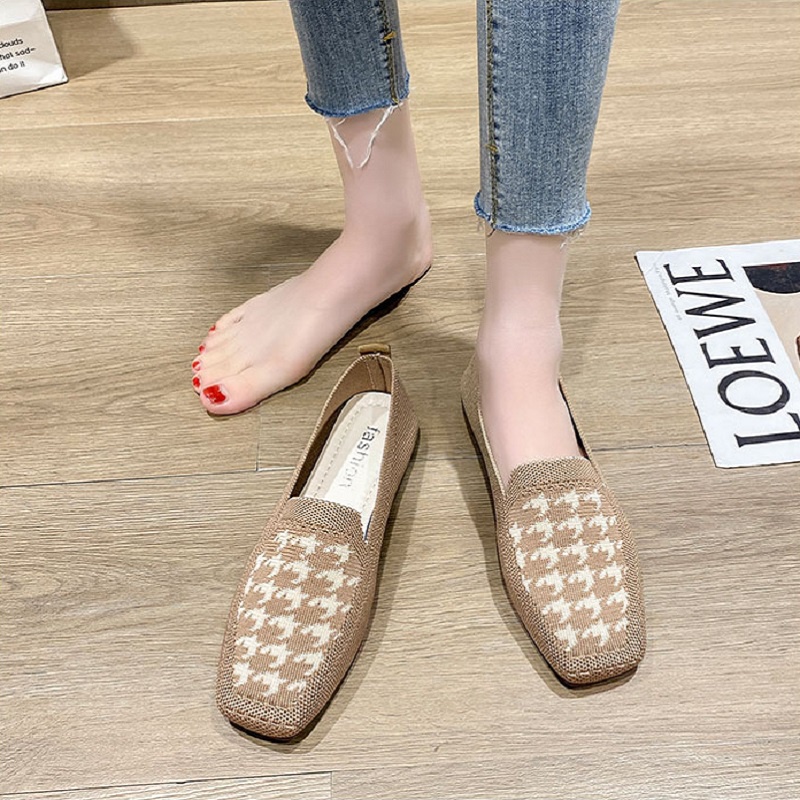 10431 Flatshoes Wanita Murah Sepatu Import Slip on Cewek Terbaru