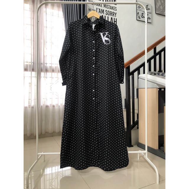 Versus City Brave Polca Black White