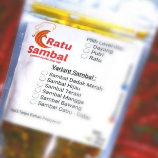 

Sambal dadak hijau 100gr