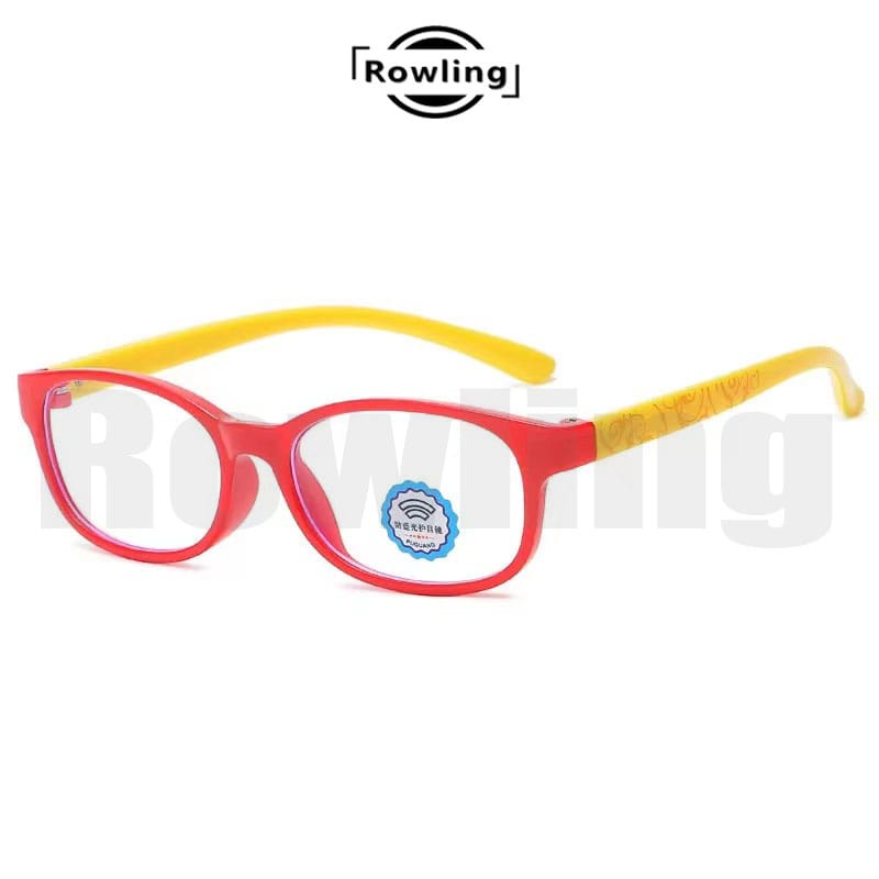 (Rowling)Kacamata Anak NewTrend/Fashion Anak Unisex Terbaru anti radiasi  Blue Light High Quality Import-6