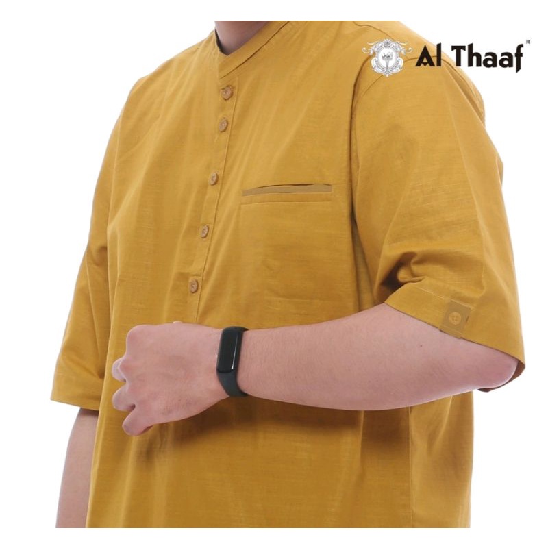 BAJU KOKO KURTA AL THAAF TANGAN PENDEK 01