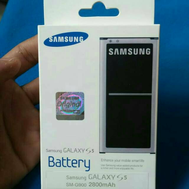 Baterai Battery Samsung Galaxy S5 Original 100%