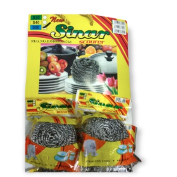 scourer stainless sabut cuci piring dan peralatan masak anti karat