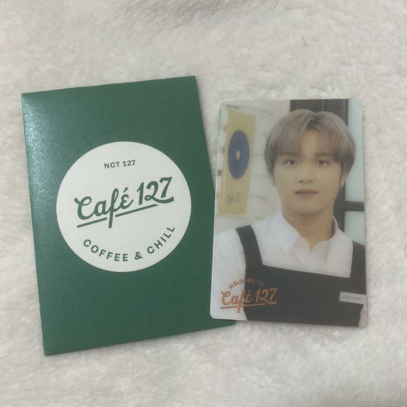 Limited Reservation Photocard PC Haechan NCT 127 Japan Cafe 2022