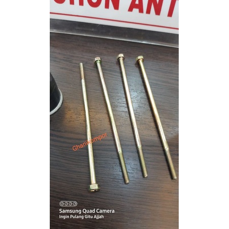 Mur Shimizu panjang Original - Baut pompa Air shimizu 11.7 cm ori