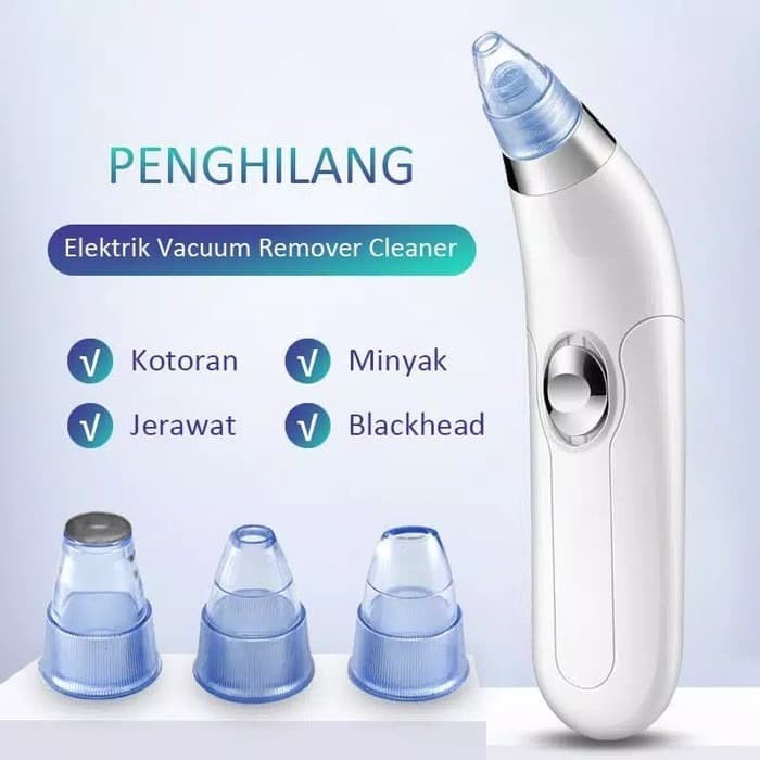 ALAT PEMBERSIH KOMEDO DERMA SUCTION VACCUM pembersih penghilang kotoran komedo