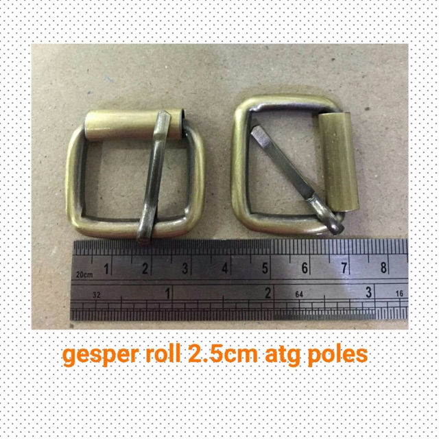 12pcs Gesper roll 2,5cm dan 3cm