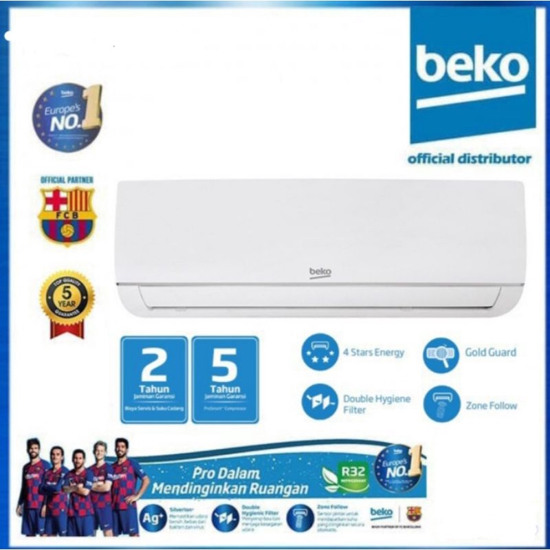 AC SPLIT BEKO BSFSA050 0.5PK INDOOR AC + OUTDOOR AC UNIT ONLY