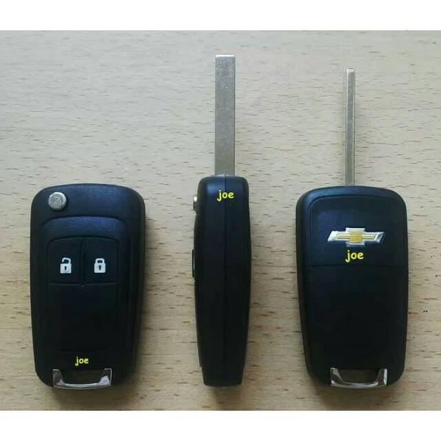 CASING COVER KUNCI LIPAT FLIP KEY CHEVROLET SPIN ORLANDO AVEO- AKSESORIS INTERIOR MOBIL