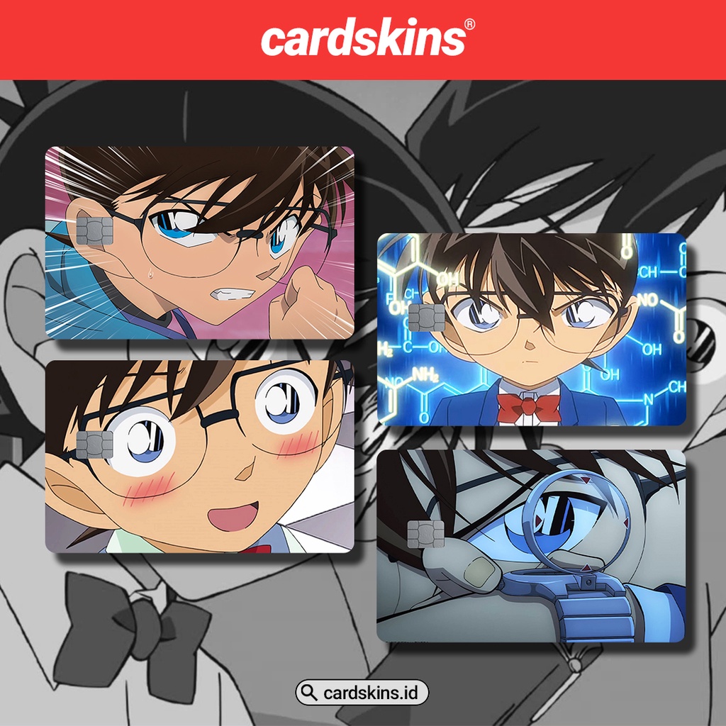 DETECTIVE CONAN SPECIAL HOLOGRAM | GARSKIN / STICKER KARTU ATM / SKIN KARTU ATM / DEBIT / CREDIT / EMONEY / FLAZZ | CARDSKINS