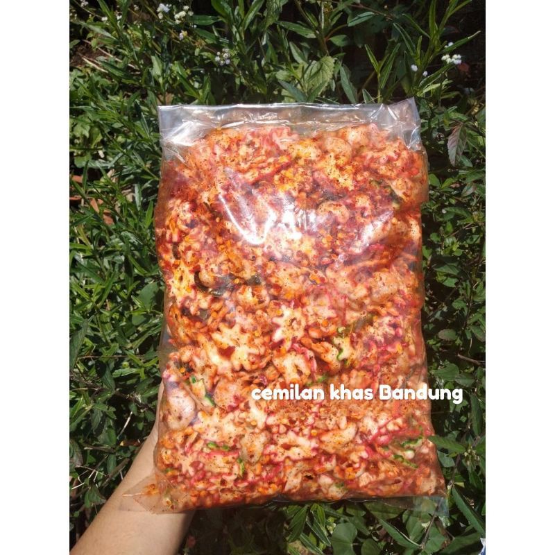 SEBLAK KERING SEBLAK KEMPLANG BINTANG SUPER PEDAS EXTRA DAUN JERUK [1000gr] BISA BAYAR DITEMPAT