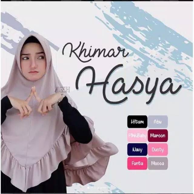 Khimar Rempel / Khimar Syari / Khimar Pet / Jilbab Syari /Hijab Syari