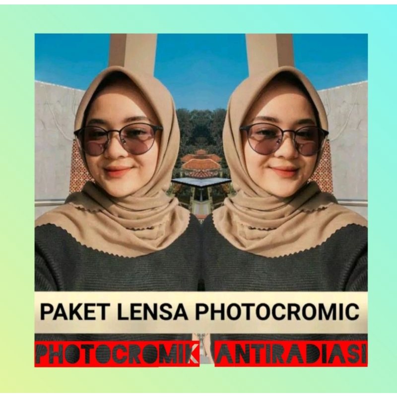 GRATIS LENSA PHOTOCROMIC  KACAMATA WANITA/PRIA MURAH 1920