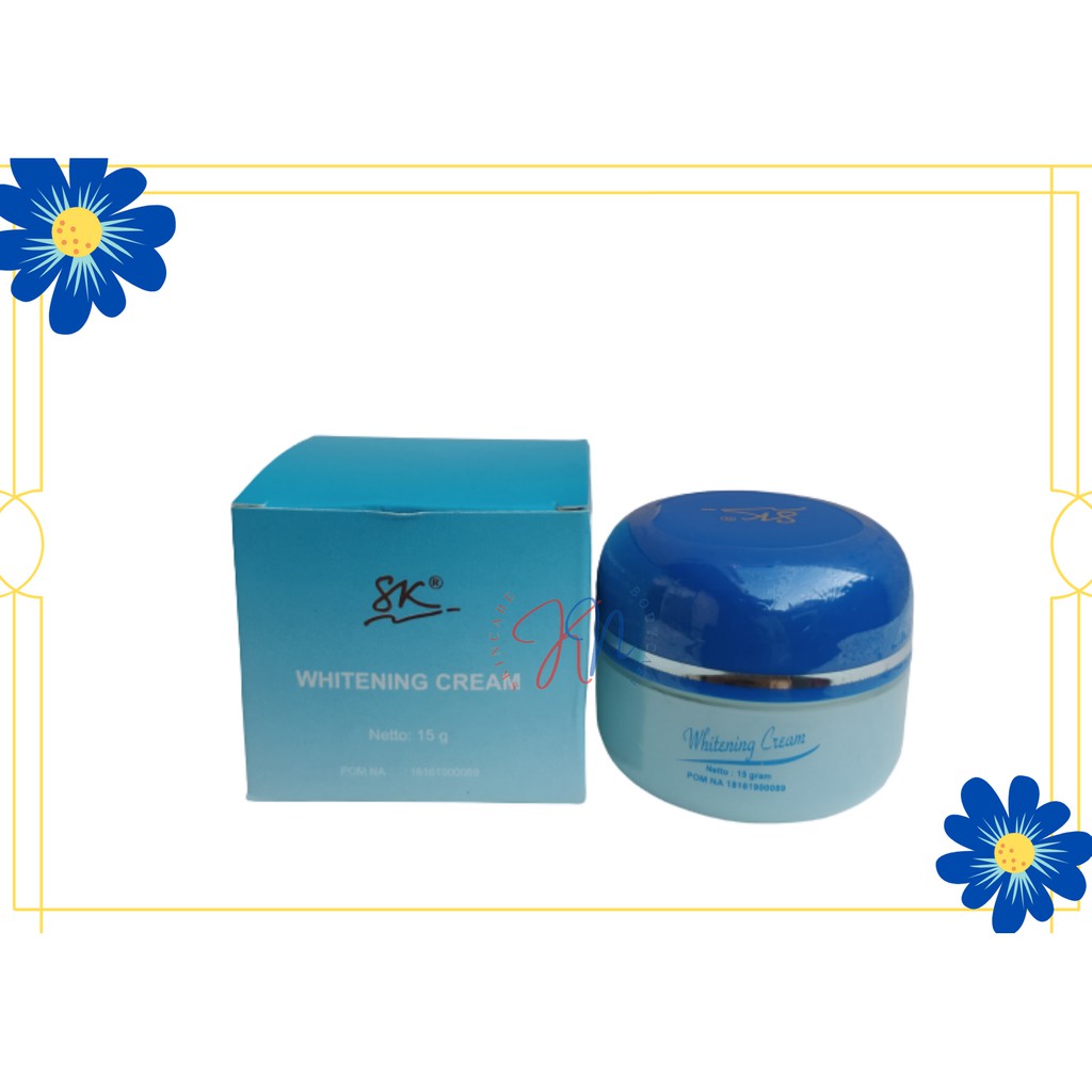 Whitening Lightening Cream Supijati Skin Care Original BPOM ukuran 15gr - Wajah Glowing Night Cream