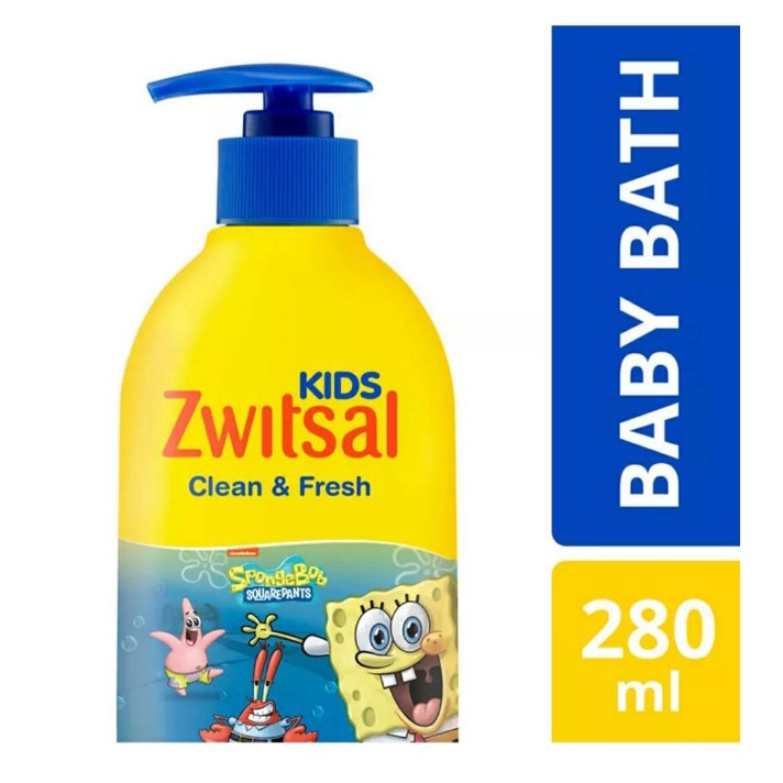 Zwitsal Kids Clean and Fresh Sabun Mandi Anak 280ml Zwitsal Sabun Cair / Sabun Mandi Pump