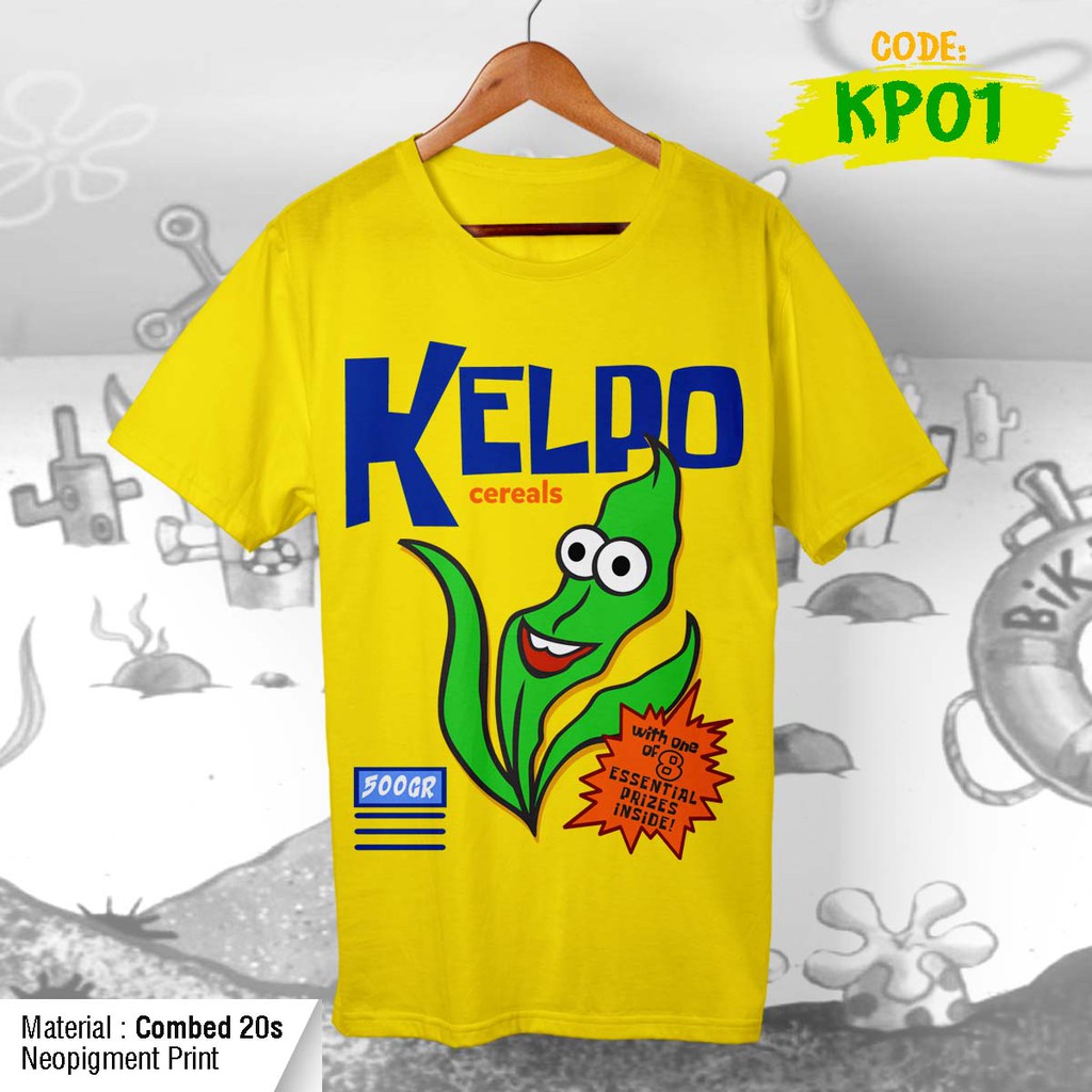 Kaos KELPO Cereal Spongebob Epic Moments &amp; Memorable