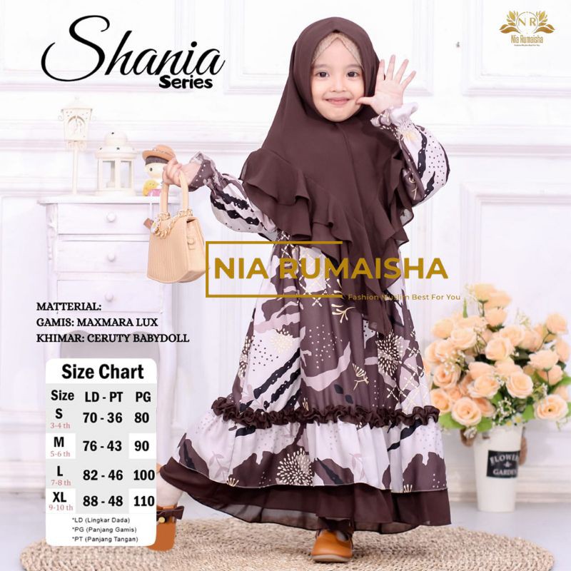GAMIS SYARI ANAK BY NIA RUMAISHA