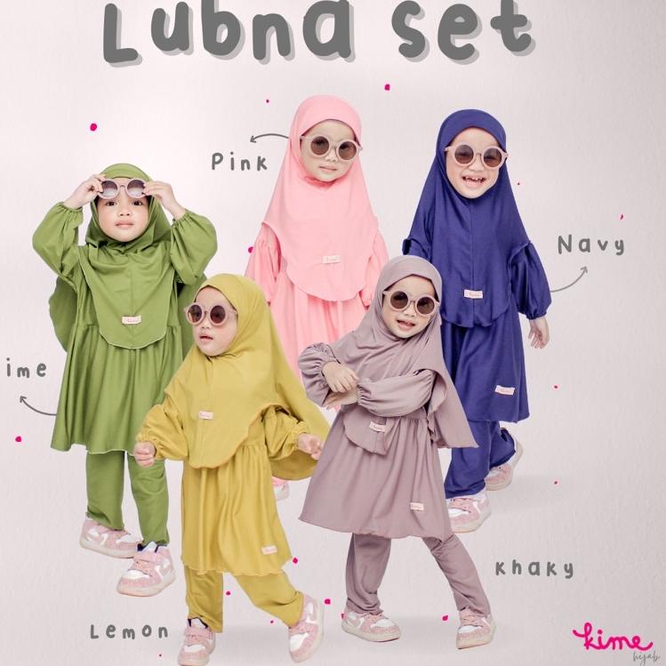 [KODE PRODUK PJ79G8467] KIMEHIJAB Gamis Anak Oneset Lubna