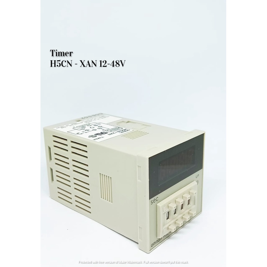 KINOGAWA Timer H5CN XAN 12-48V OMRON Komponen Panel Listrik Perakitan Proyek Industri