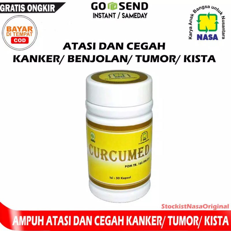 

CURCUMED NASA ASLI ORIGINAL untuk mencegah kanker/benjolan