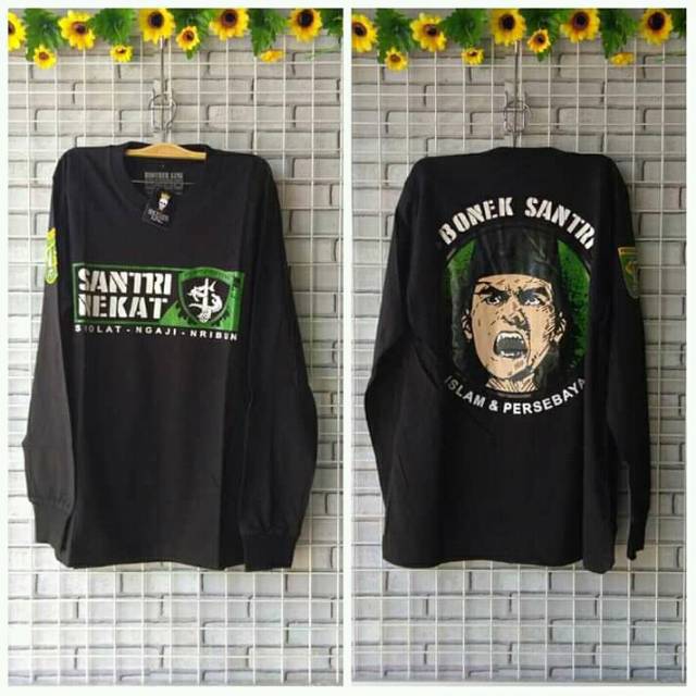 KAOS SANTRI NEKAT LENGAN PANJANG
