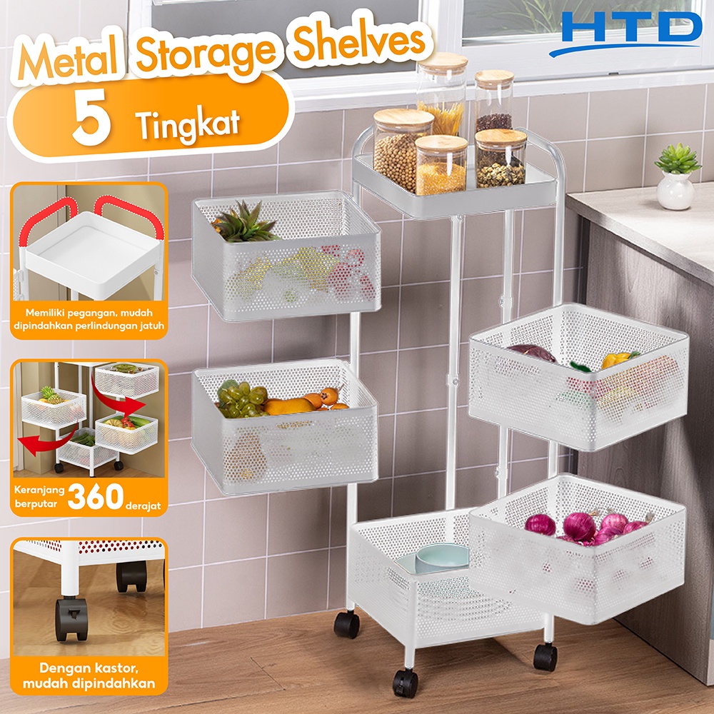 HTD Sport Metal Storage Rak Susun Besi Model 2855/2858/2857